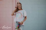 Alpha Phi '90s Tie Dye Bid Day Tee