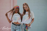 Alpha Phi '90s Tie Dye Bid Day Tee