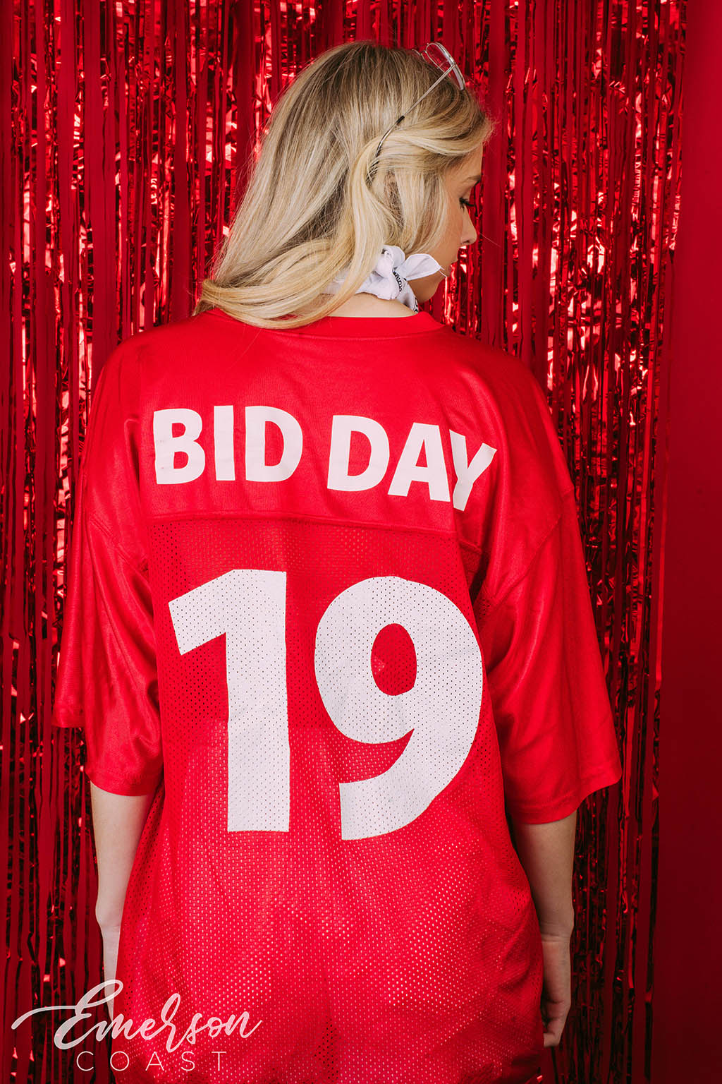 Alpha Sigma Alpha Football Bid Day Jersey