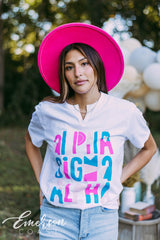 Alpha Sigma Alpha Fun PR Notch Tee