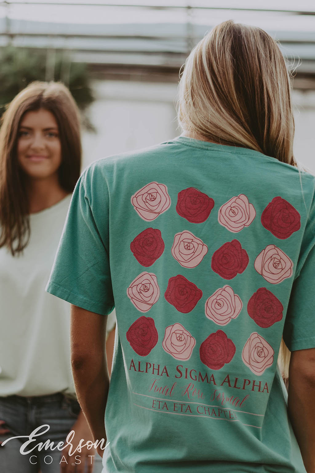 Alpha Sigma Alpha Final Rose Formal T-shirt