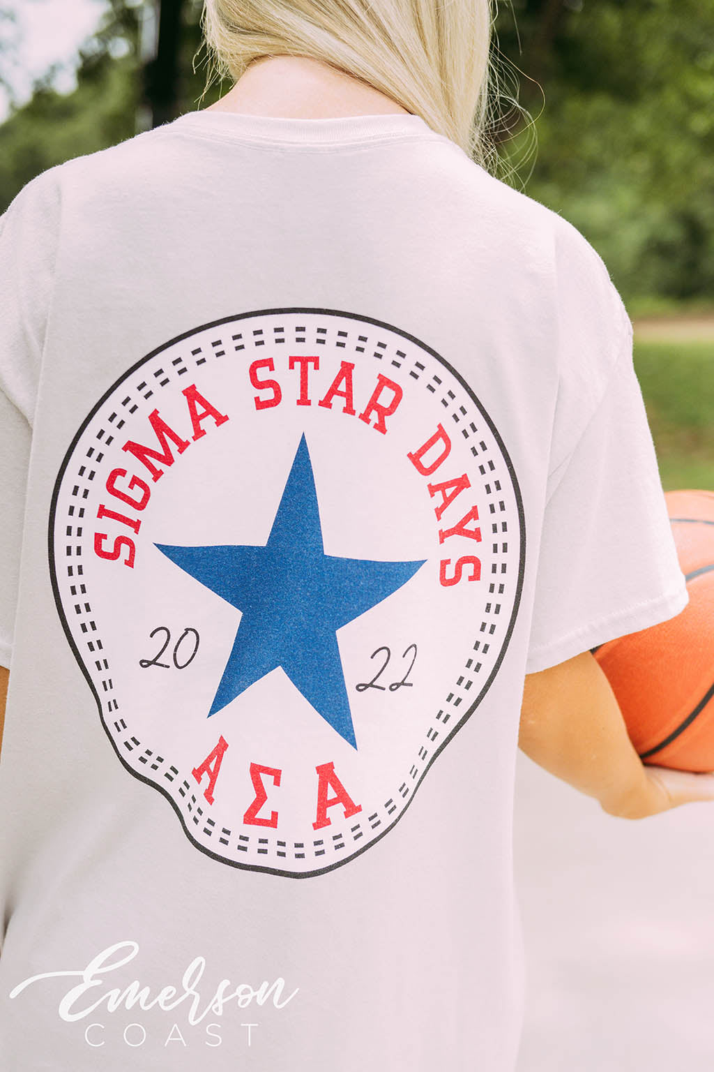 Alpha Sigma Alpha Philanthropy Sigma Star Days Tee