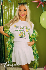 Alpha Xi Bid Day Retro Floral Tee