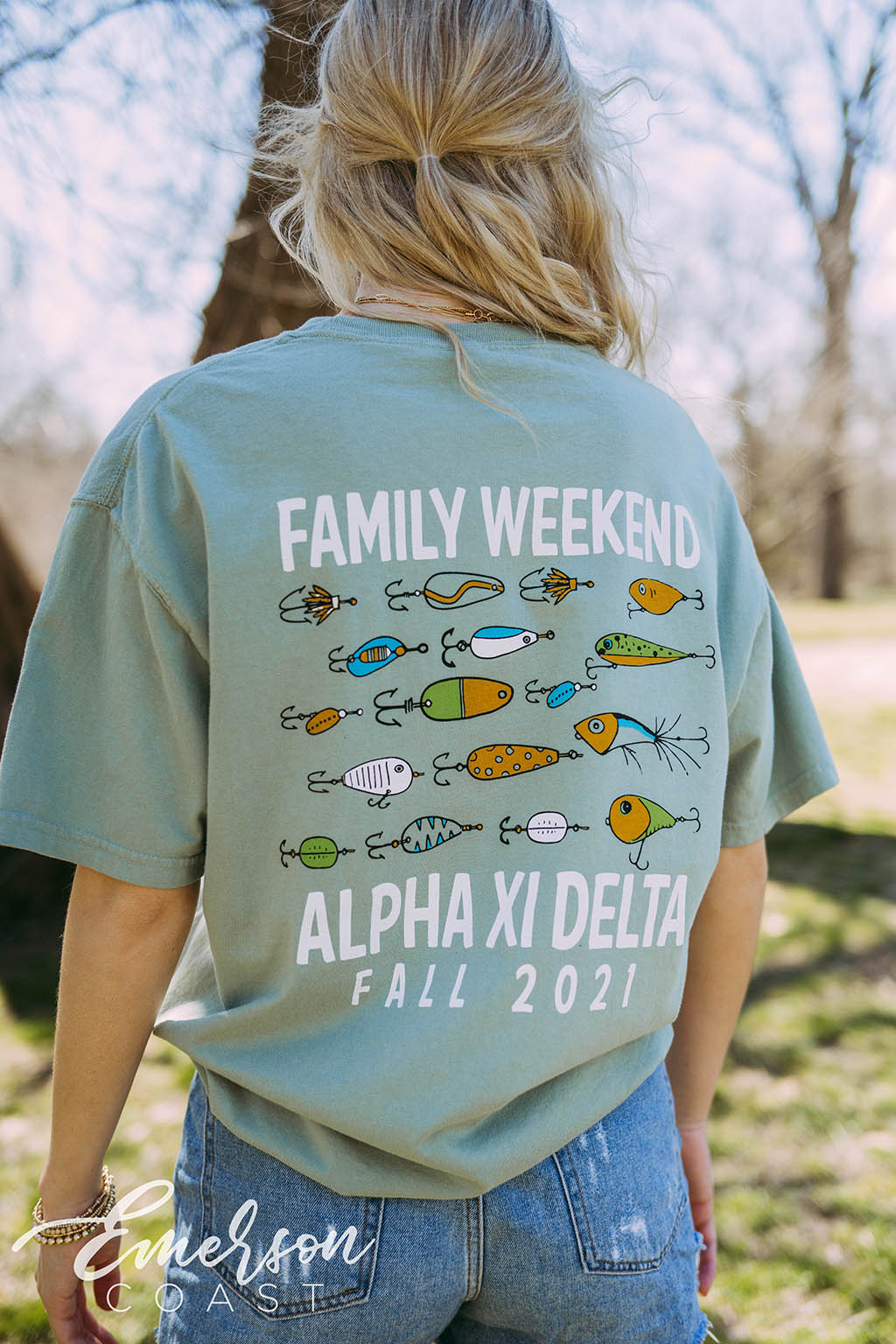 Alpha Xi Fishing Family Weekend Tee