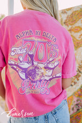 Alpha Xi Delta Social That 70s Party Tee