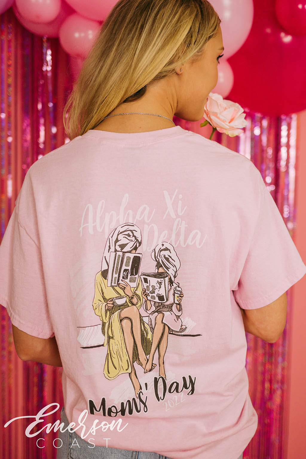 Alpha Xi Delta Spa Day Mom's Day Tee