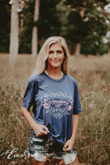 Alpha Xi Delta Mother Daughter Tee Floral T-shirt