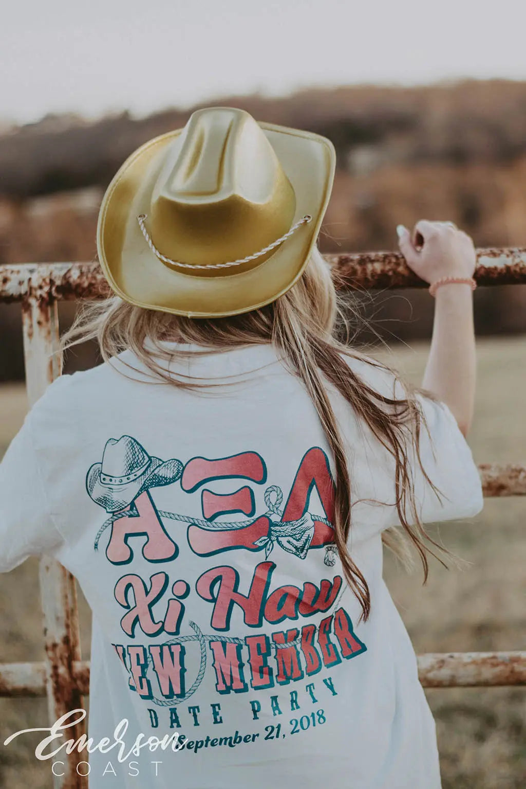 Alpha Xi Delta New Member Social Tee