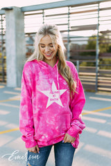 Alpha Xi Delta Star Tie Dye Hoodie