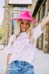 Alpha Xi Delta PR Pink Stars Tee