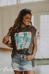 Alpha Xi Delta Retro PR T-shirt