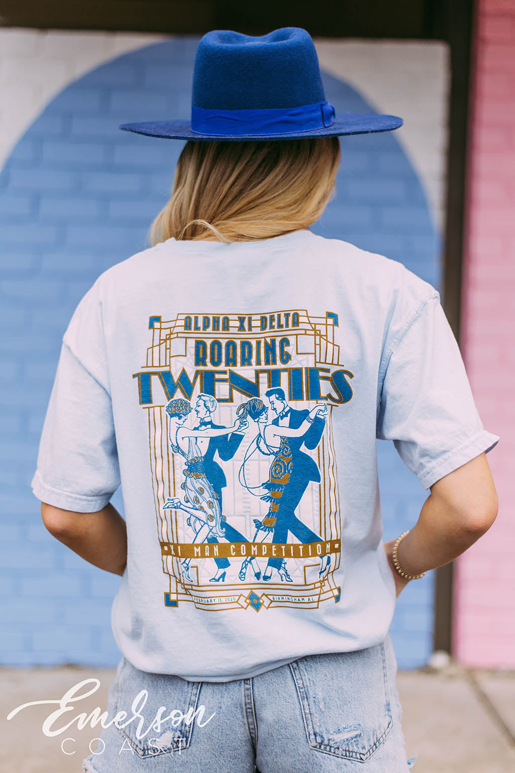 Alpha Xi Delta Roaring Twenties Date Party Tee