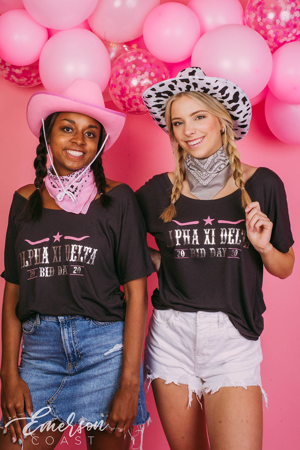 Alpha Xi Delta Rounding Up the Best Bid Day Slouchy Tee