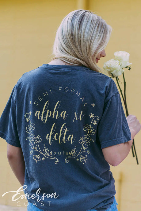 Alpha Xi Delta Semi Formal Tshirt