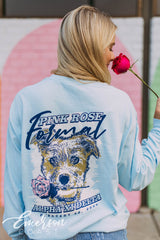 Alpha Xi Delta Pink Rose Formal Tee