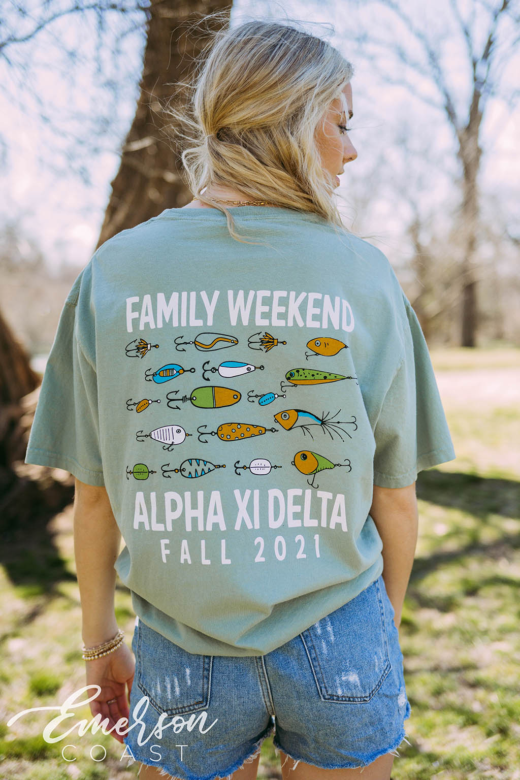 Alpha Xi Fishing Family Weekend Tee
