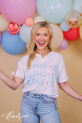 Alpha Xi Recruitment Notch Tee
