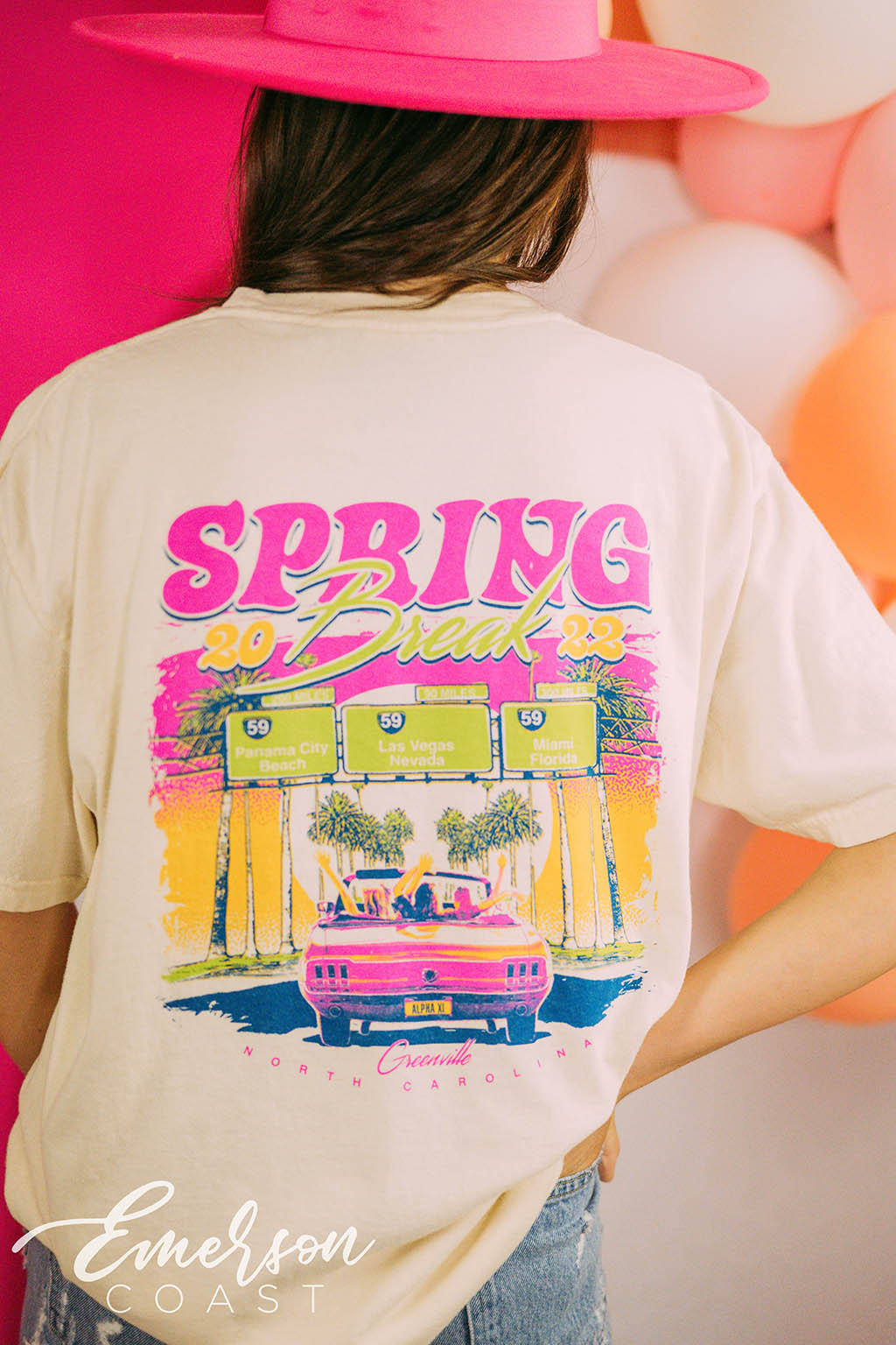 Alpha Xi Delta Spring Break Tee