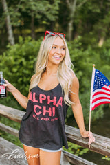 Alpha Chi Work Week Flowy Tank