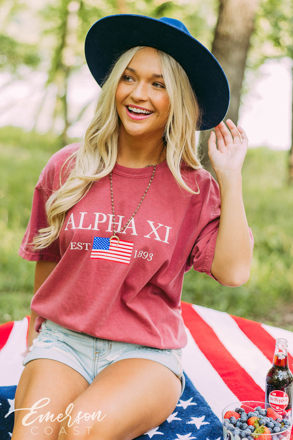 Alpha Xi Classic Americana PR Tshirt