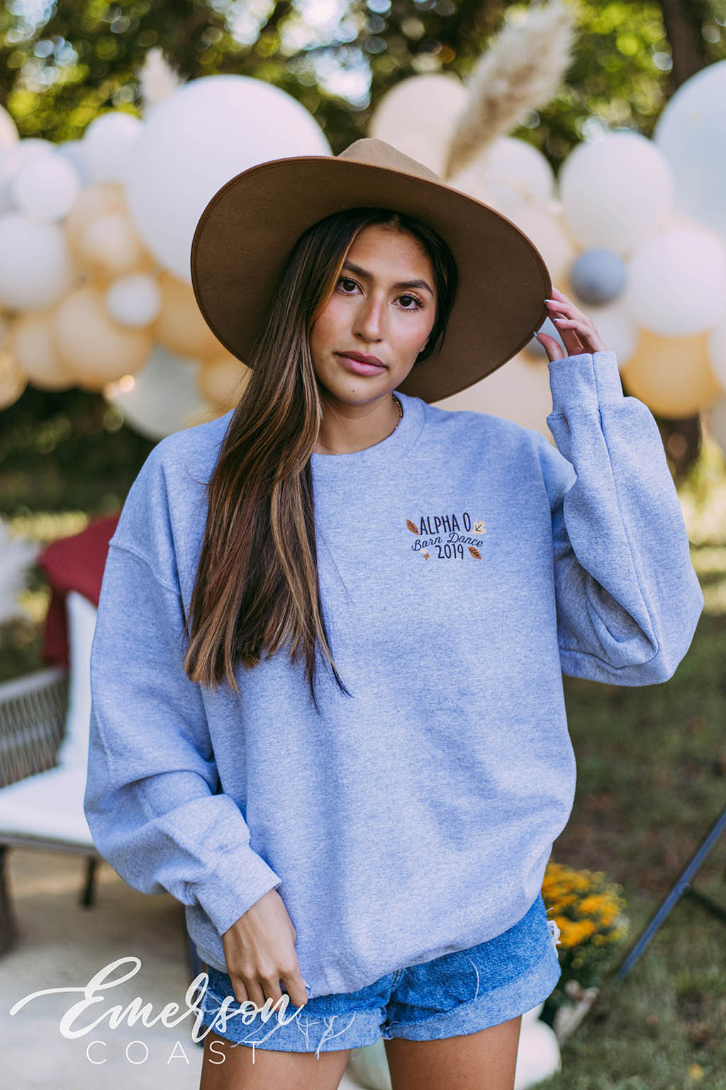 Alpha Omicron Pi Barn Dance Sweatshirt