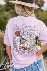 Alpha O I Love You A Brunch Moms Day Tee