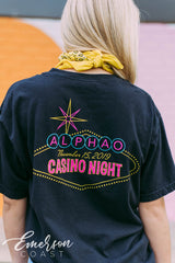 Alpha Omicron Pi Casino Night Tee