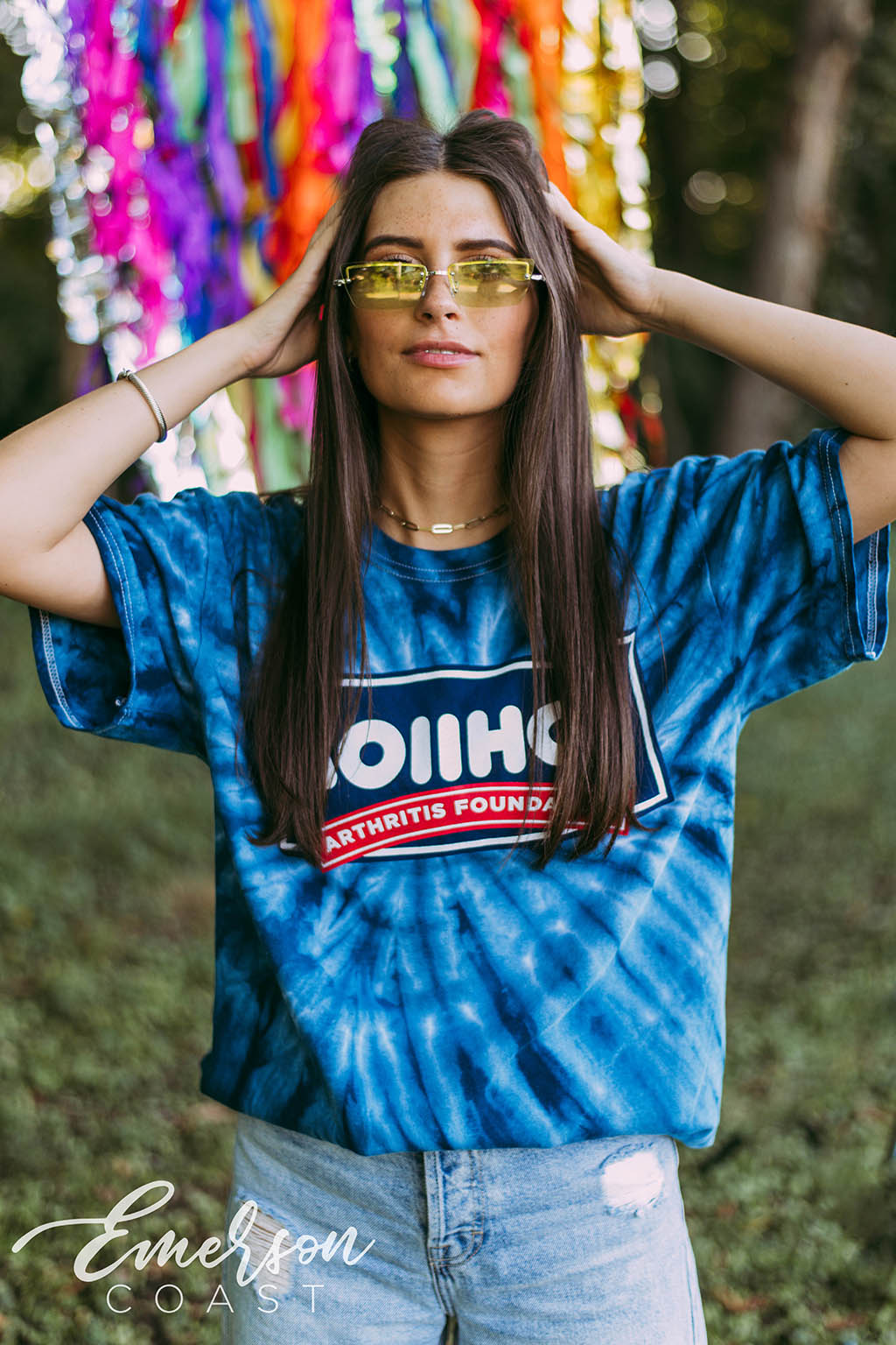 AOII Philanthropy Tie Dye Tee