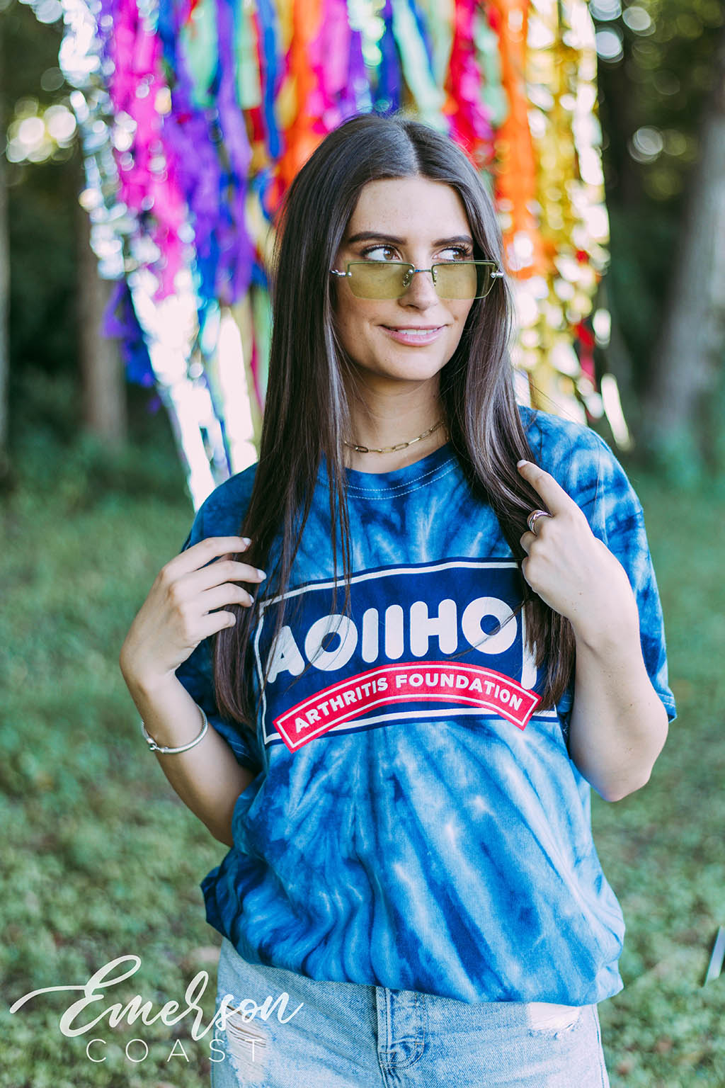 AOII Philanthropy Tie Dye Tee
