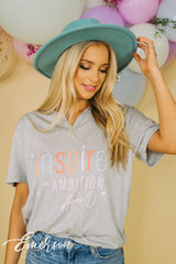 Alpha O Inspire Ambition Notch Tee