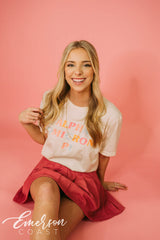 Alpha Omicron Pi Colorful Recruitment Tee