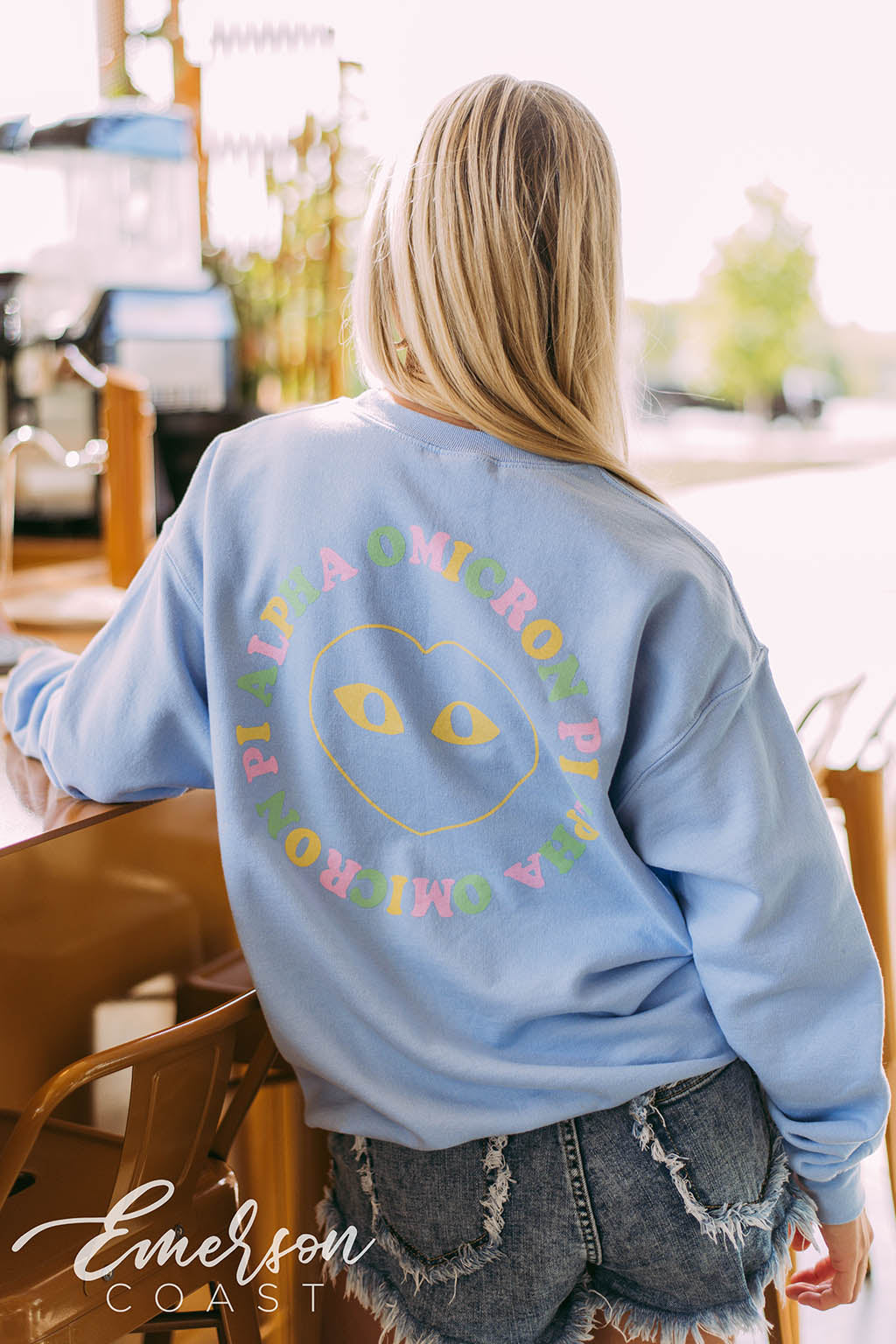 Alpha Omicron Pi Pastel PR Sweatshirt