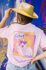Alpha Omicron Pi Bid Day Comic Tee