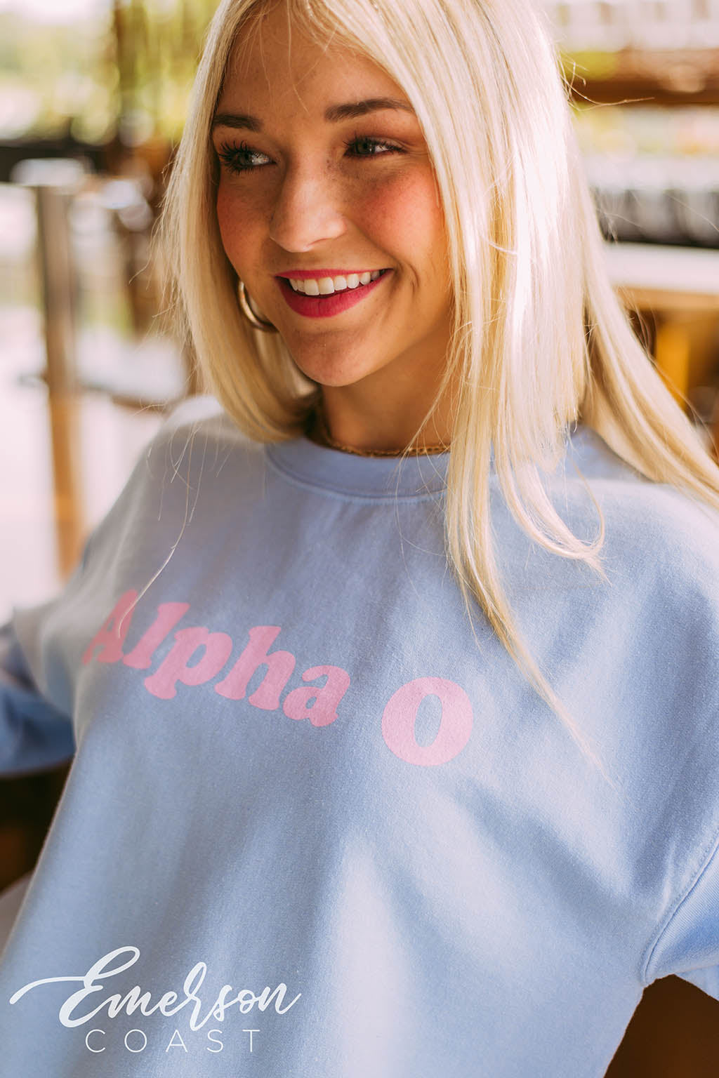 Alpha Omicron Pi Pastel PR Sweatshirt