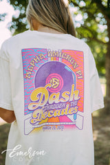 Alpha Omicron Pi Social Dash Through The Decades Tee