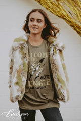 Alpha Omicron Pi Jungle Theme Bid Day Tee