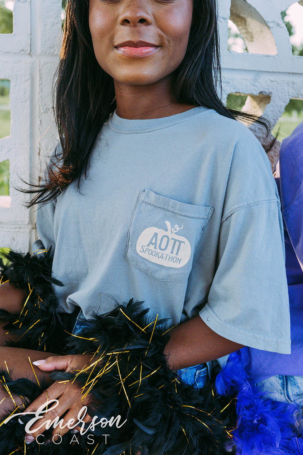 Alpha Omicron Pi Nightmare on University Circle Tee