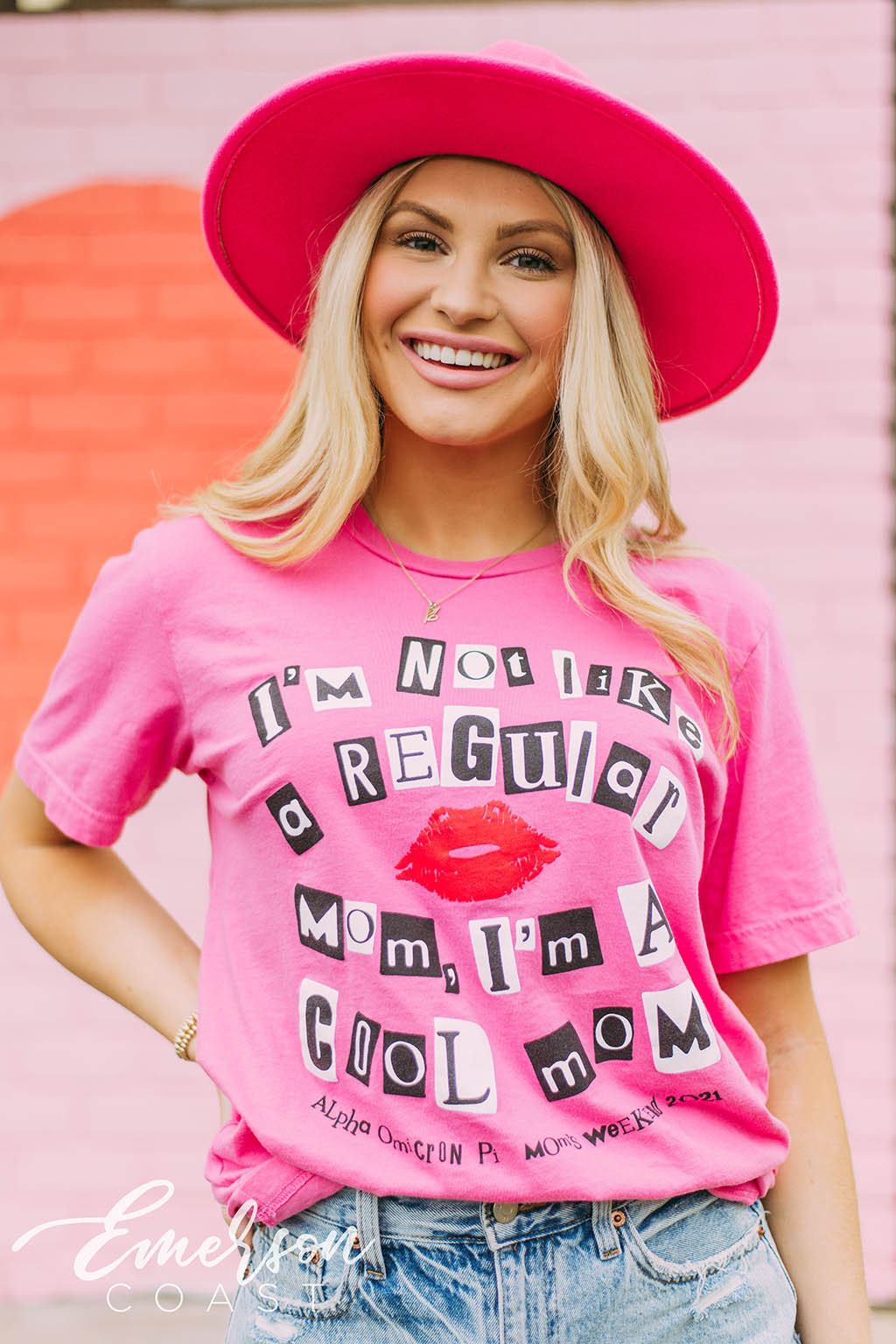 Alpha Omicron Pi Moms Day Mean Girls Tee