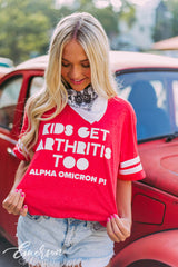 AOII Kids Get Arthritis Too Jersey Tee
