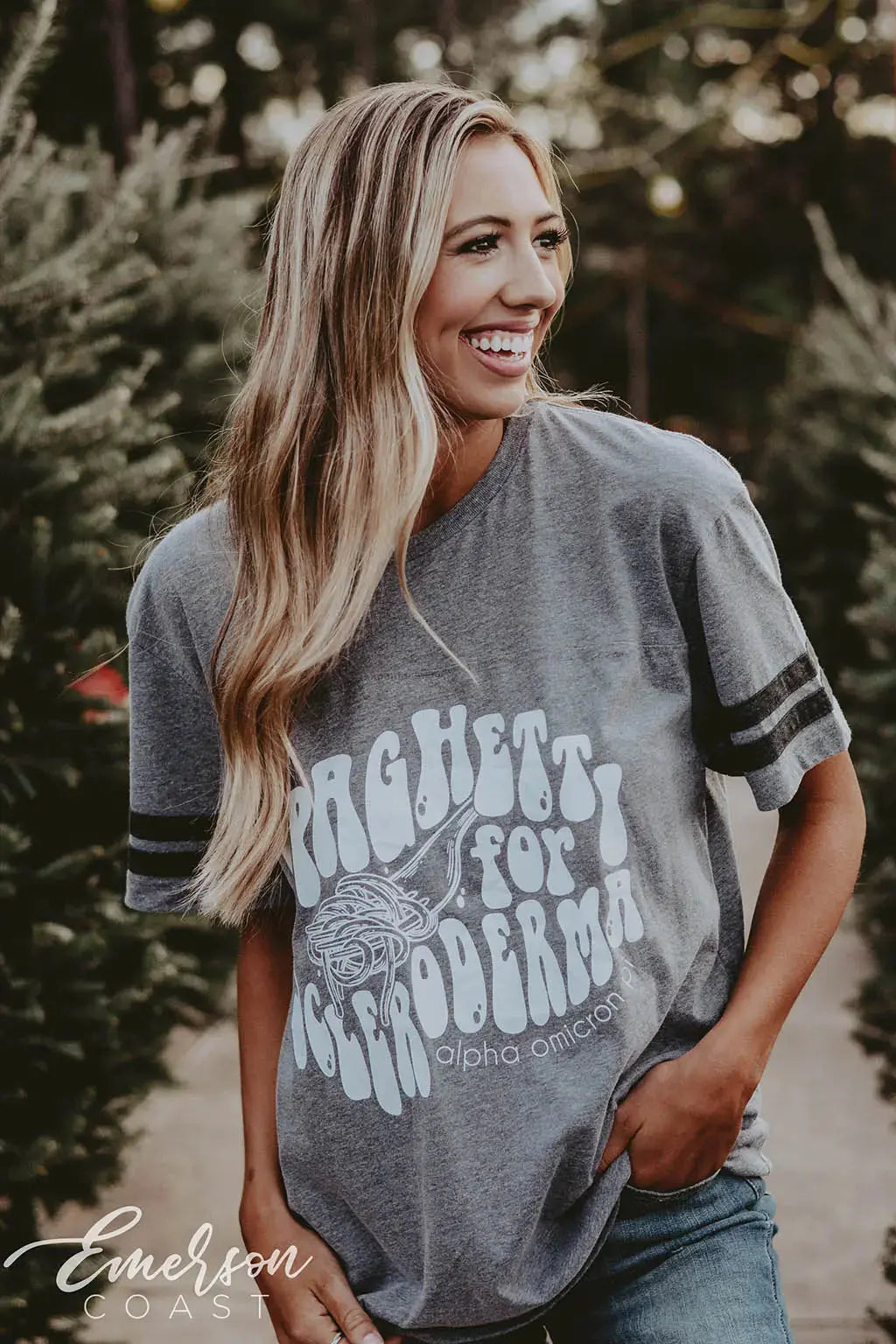 AOII Spaghetti for Scleroderma Philanthropy Tee