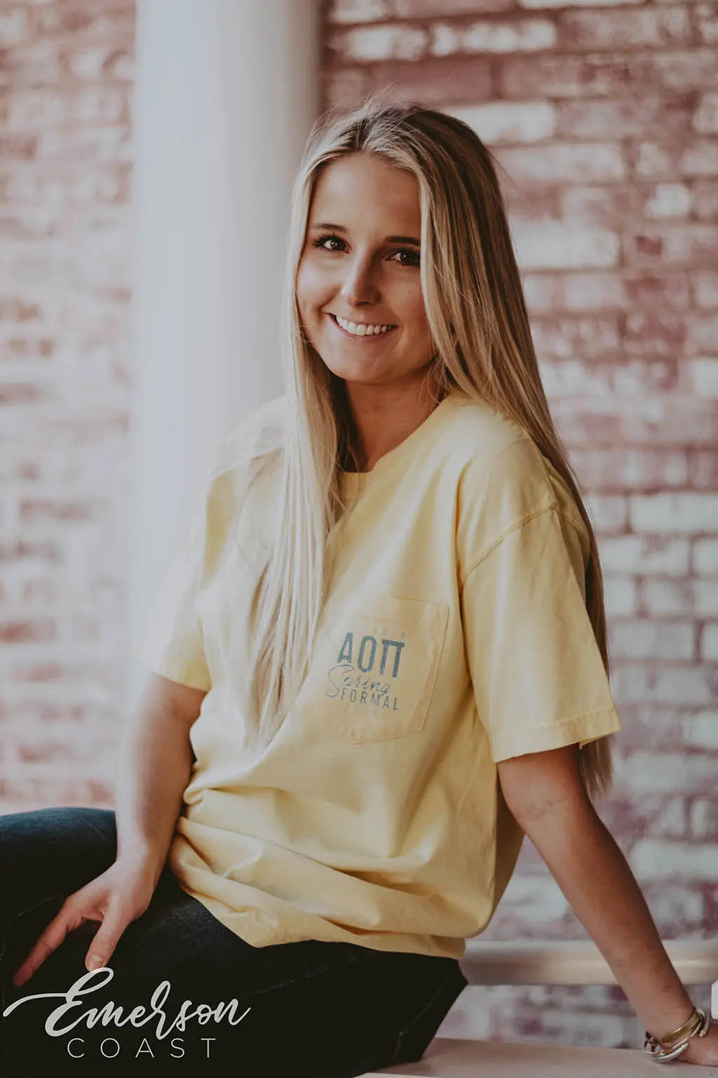 Alpha Omicron Pi Spring Formal Tee