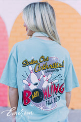 Alpha Omicron Pi Strike Out Arthritis Bowling Tee