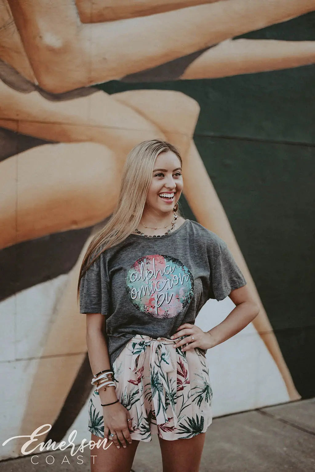 AOII Colorful PR Tshirt