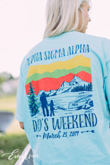 Alpha Sigma Alpha Dads Weekend Tee