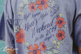Alpha Sigma Alpha Floral Mom's Weekend Tee