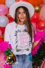 Alpha Sigma Alpha Tropical Bid Day Tee