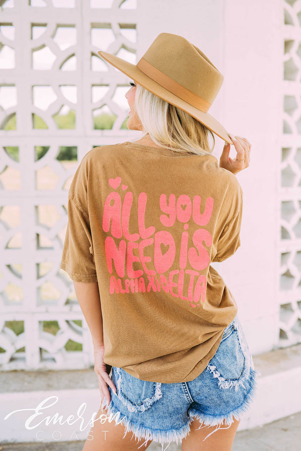 Alpha Xi Delta PR All You Need Is AXiD Tee