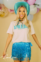 Alpha Xi Delta Golden Hour Bid Day Tee