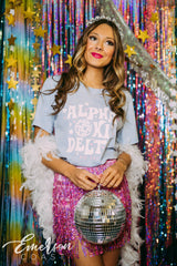 Alpha Xi Delta Disco Bid Day Tee