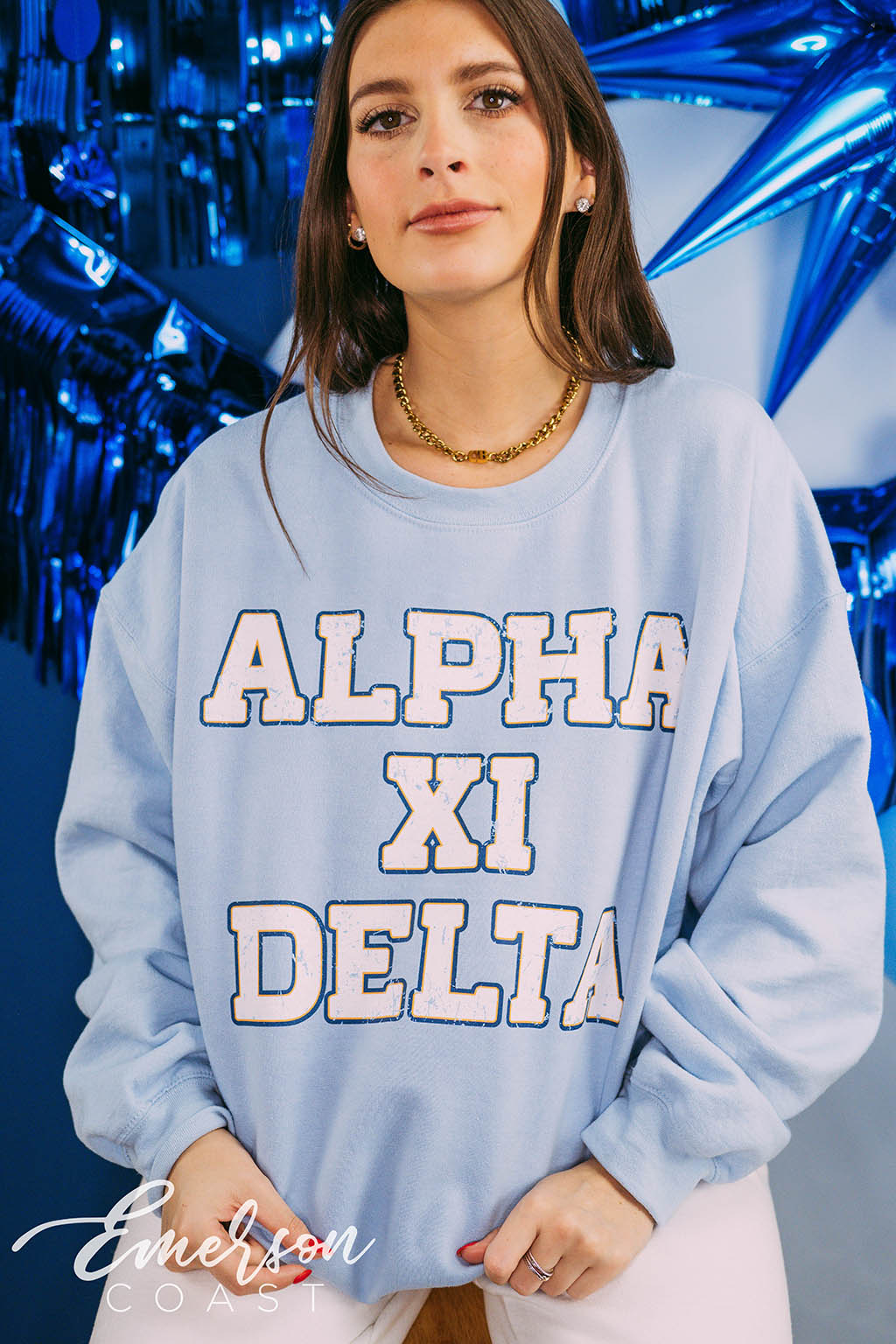 Alpha Xi Delta PR Classic Crewneck